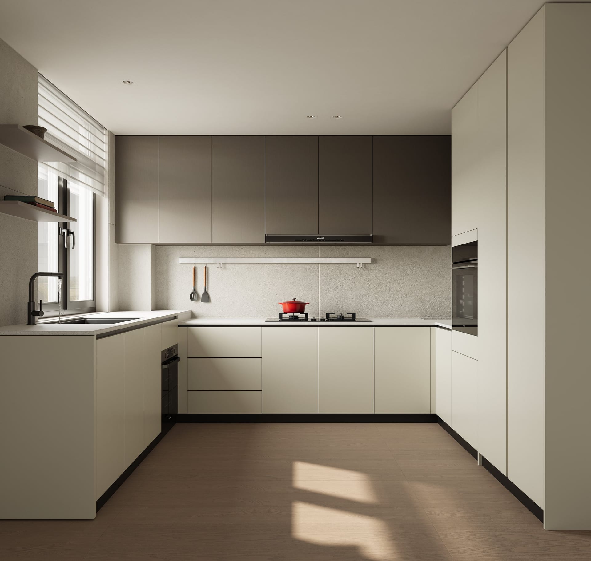 Tủ bếp HX020L – GoldenHome